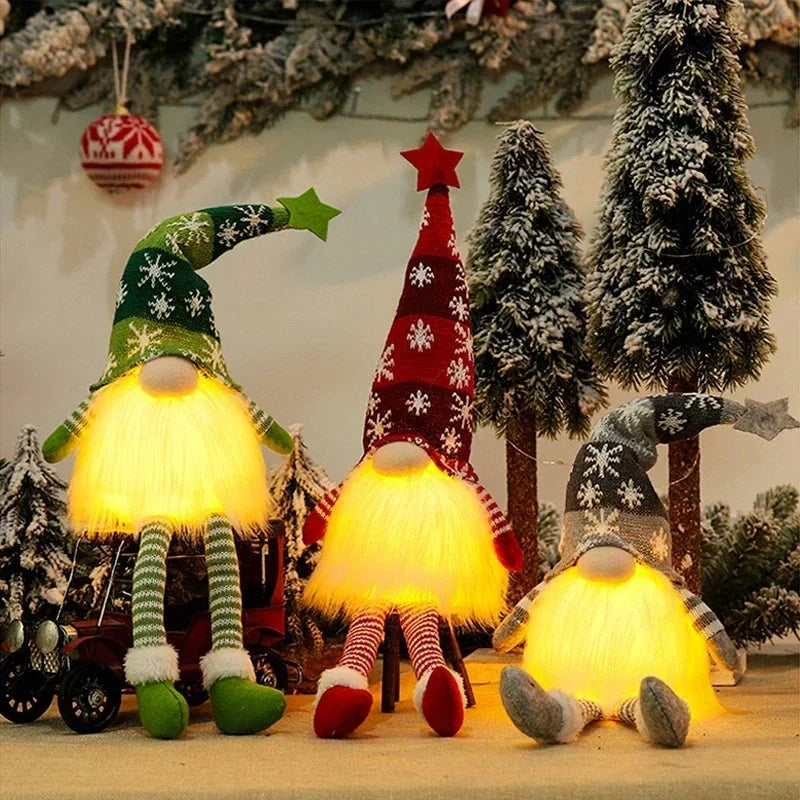 LED Merry Christmas Gnome