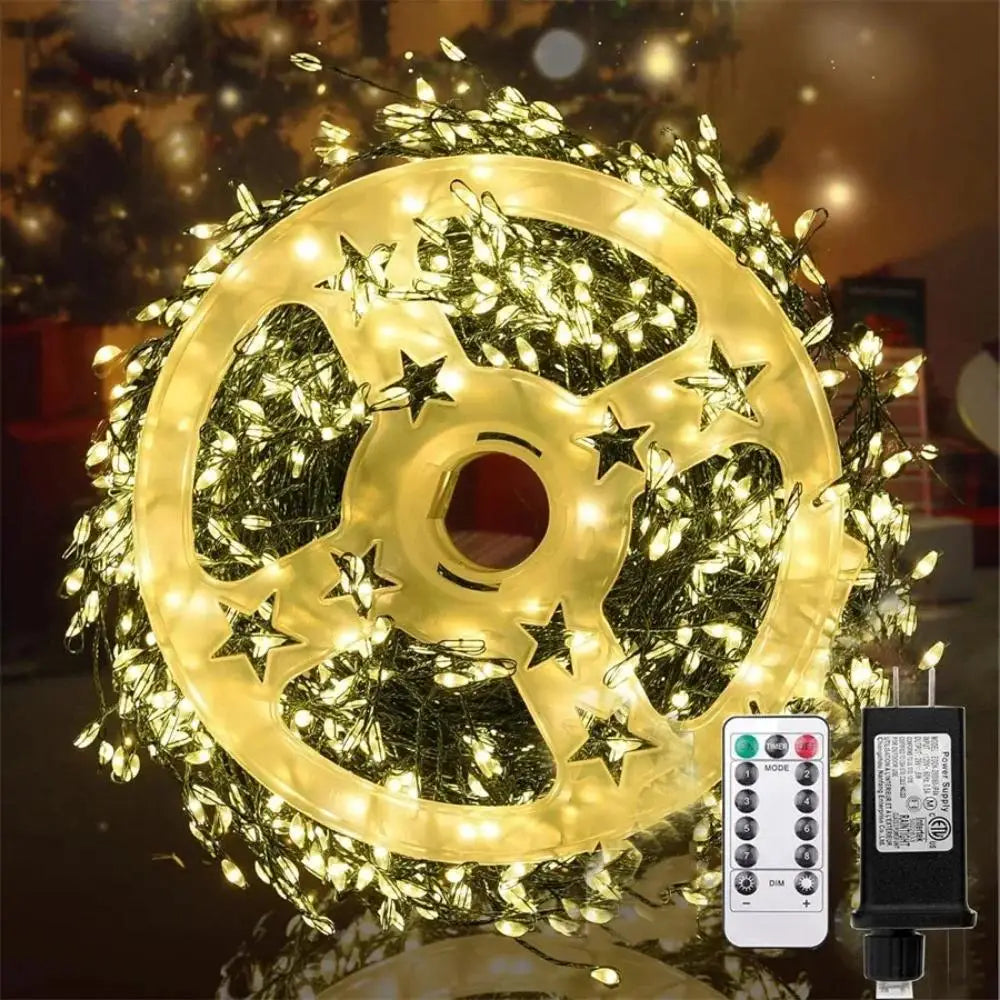 🎄Firecracker LED Christmas Lights with Remote Control ✨