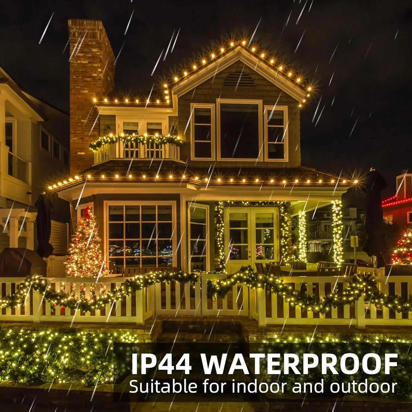 🎄Firecracker LED Christmas Lights with Remote Control ✨