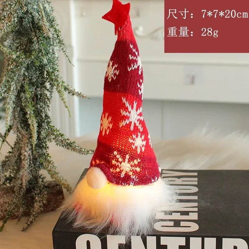 LED Merry Christmas Gnome