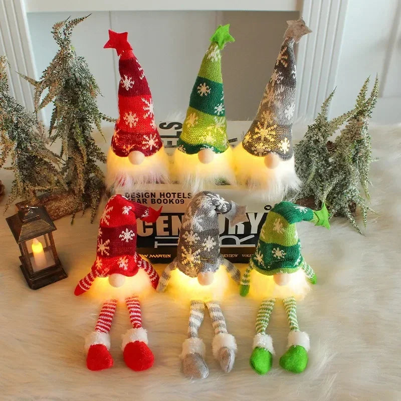 LED Merry Christmas Gnome